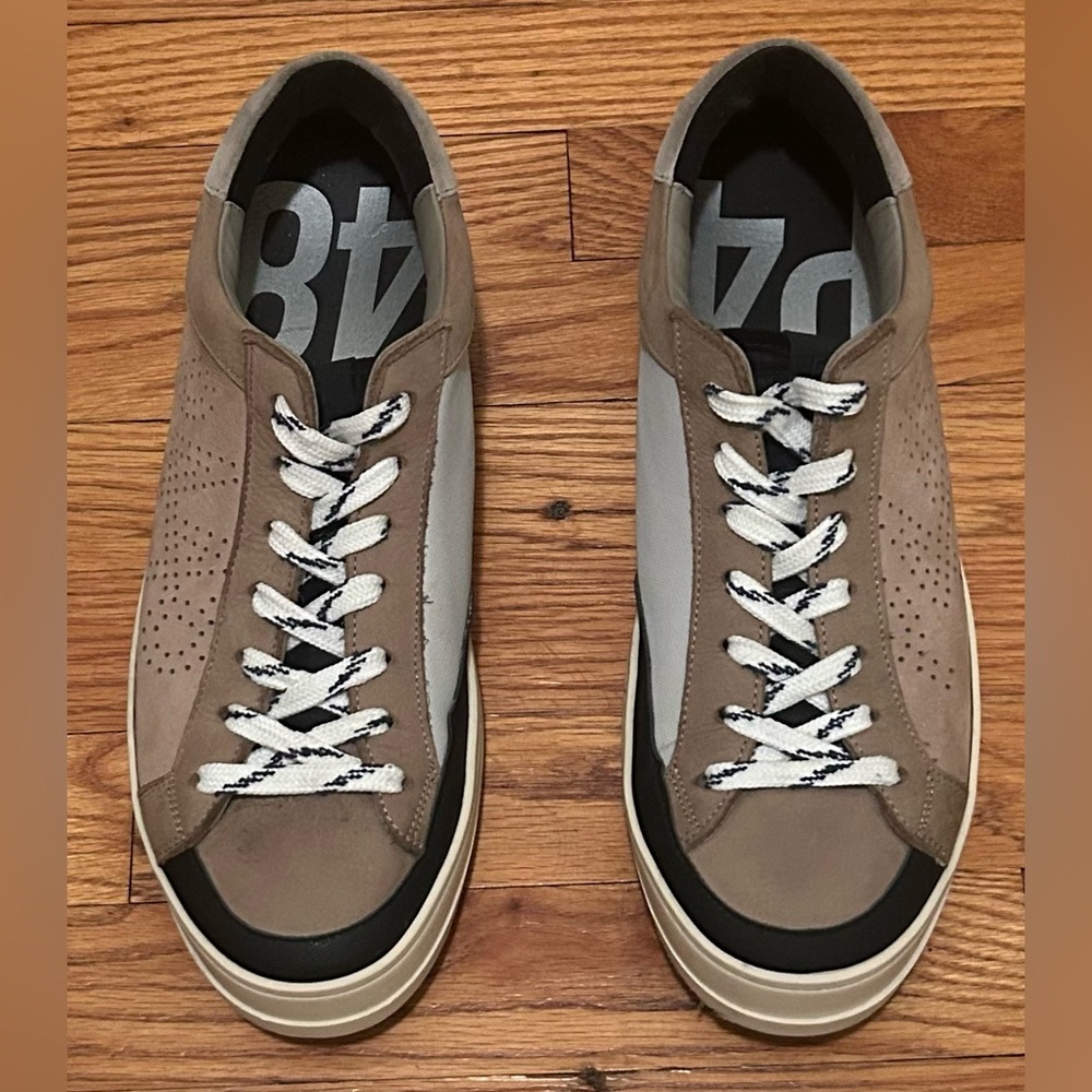 P448 Men's Suede “John Sable” Sneakers, Size 45